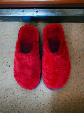 Pantufa de Pelúcia Unissex Confortável Inverno Chinelo Casual