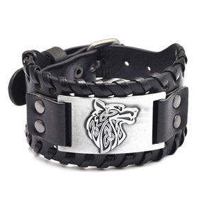 Bracelete Viking Masculino Estilo Vintage Moderno  - Promoção de Setembro