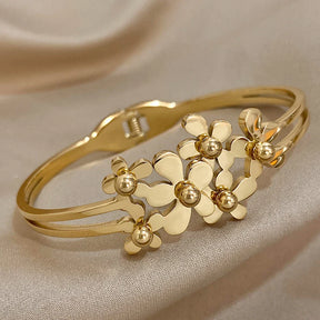 Bracelete FLOWER GOLD