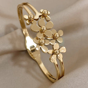 Bracelete FLOWER GOLD