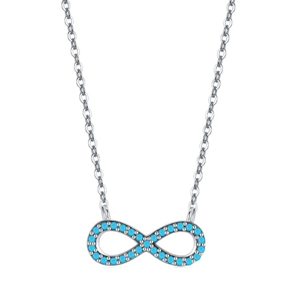 Colar INFINITY TURQUOISE