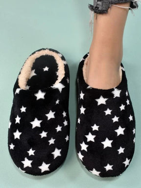 Pantufa Feminina Macia De Velúdo Confortável Chinelos Casual