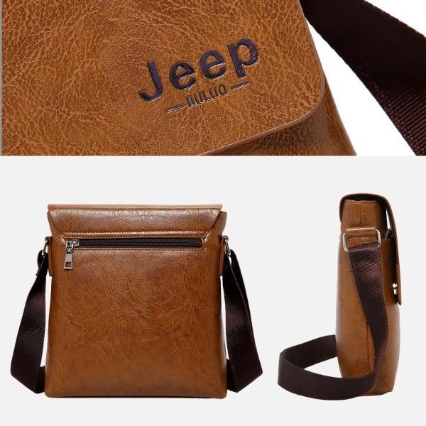 Bolsa JEEP-BULUO Carteiro Masculina Tiracolo